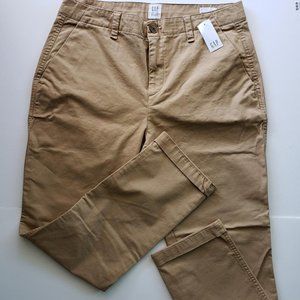 GAP Girlfriend Khaki Pant (faun/camel color) SZ: 4